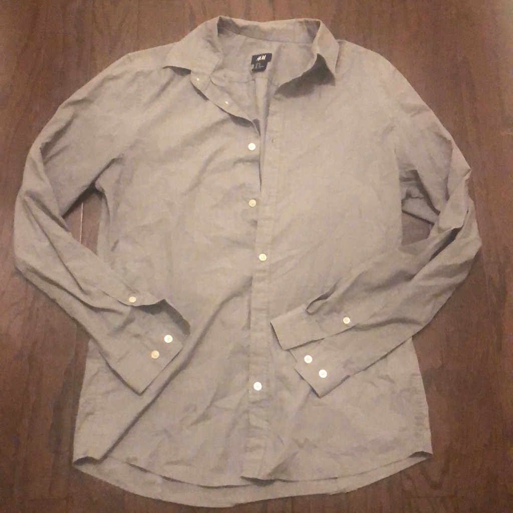Grey H&M Button Down